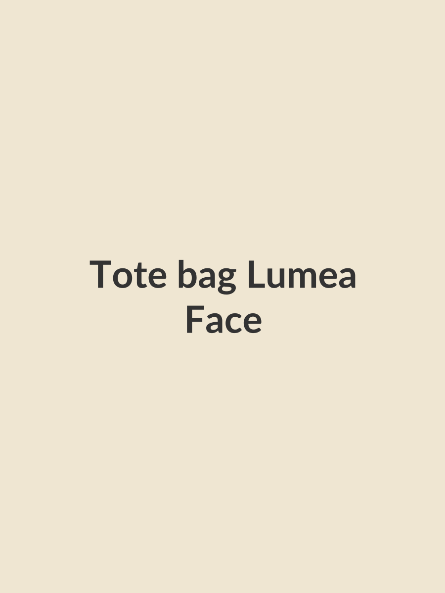 Tote bag Lumea, face