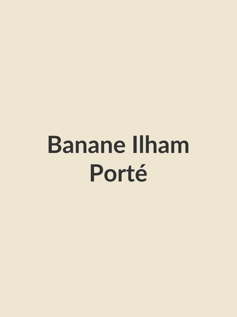 Banane Ilham, porté