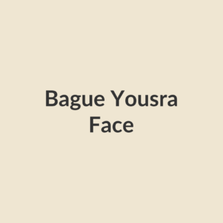 Bague Yousra, face