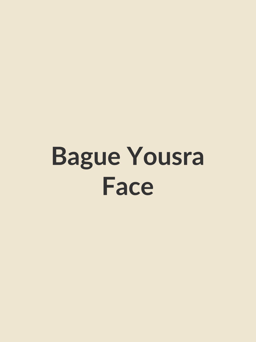 Bague Yousra, face