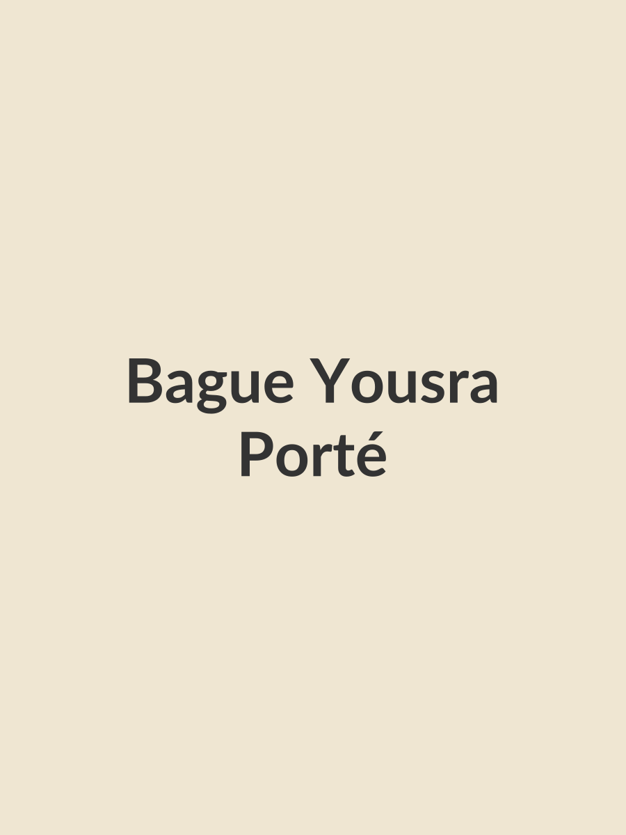 Bague Yousra, porté