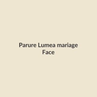 Parure Lumea mariage, face