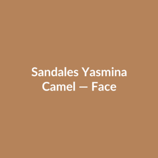 Sandales Yasmina — Camel, vue face